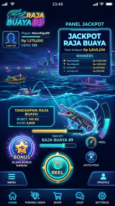 7777w — layar beranda